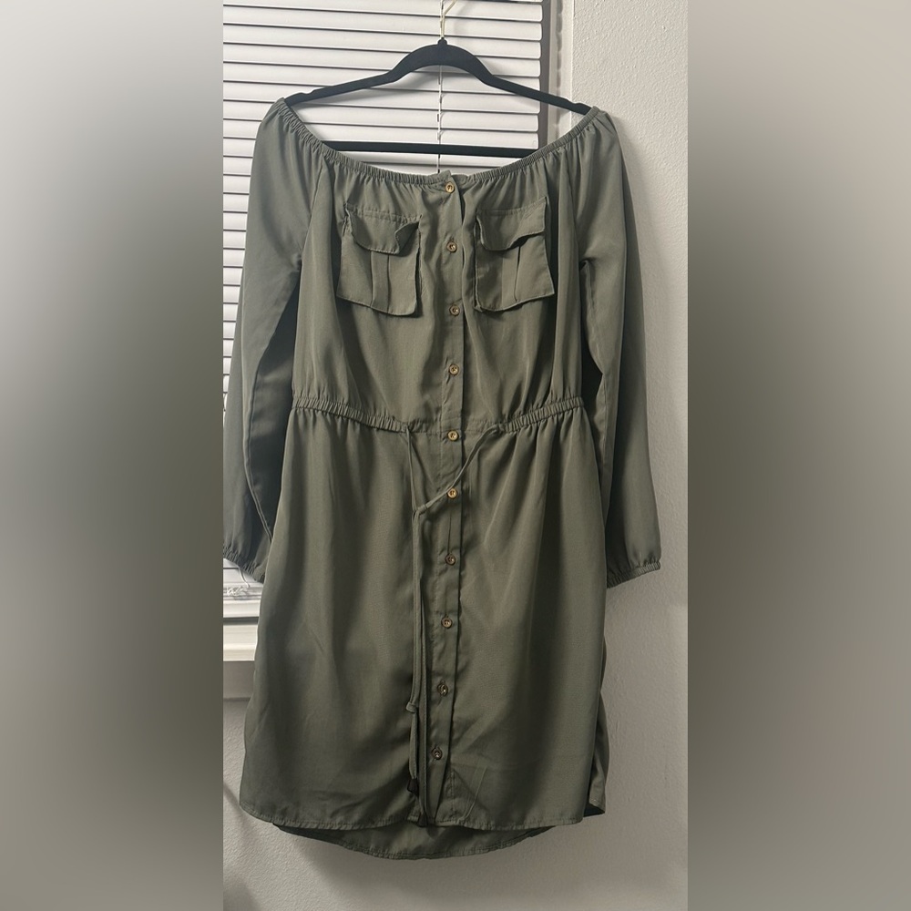 Olive Green Women's dress